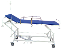 Каталка для транспортировки пациентов с регулировкой высоты гидроприводом
