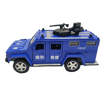 Машина метал 6623 "АВТОПРІМ" 1:32 зі звуковими ефектами (Синій)