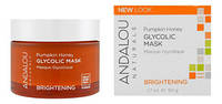 Andalou Naturals Гликолевая маска для лица Brightening Pumpkin Honey Glycolic Mask 50г (тыква и мед)