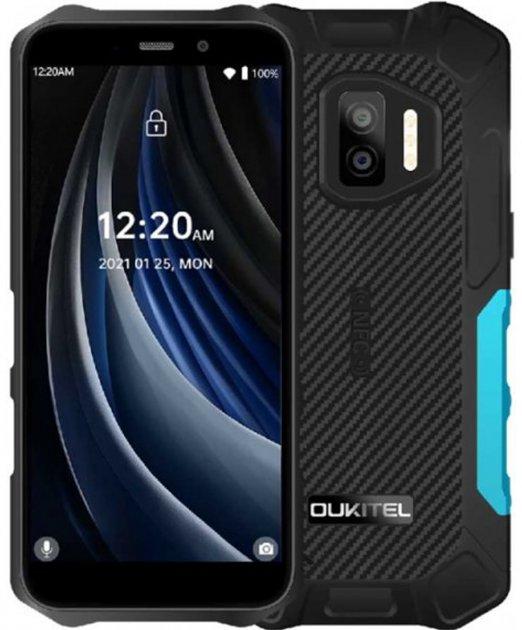 Смартфон Oukitel WP12 Pro Blue, NFC, IP69K, 4/64 GB, 13+0.3/5 Мп, 5.5" IPS, 2SIM, 4G, 4000 мА