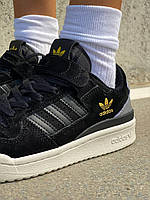 Adidas Forum жіночі кросівки чорні. Класні жіночі кроси Адідас Форум., фото 10