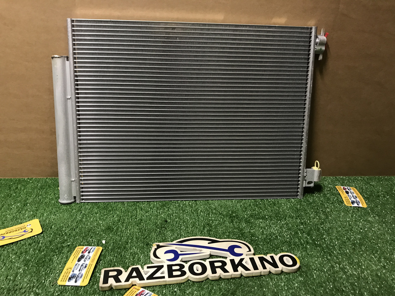 Радіатор кондиціонера Renault Logan 2 Рено Логан 2 (2013-...) Оригінал 921006843R, фото 1