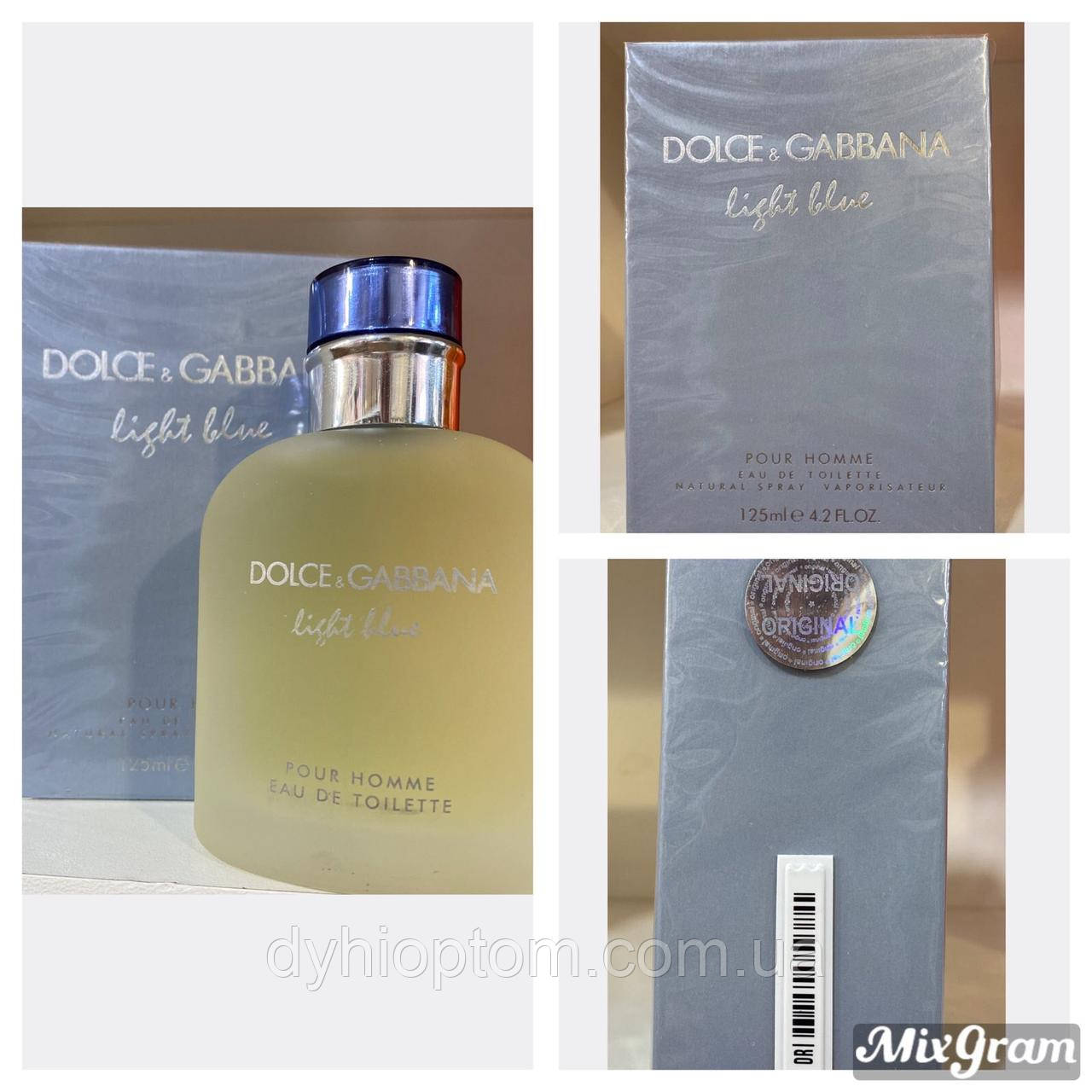 Чоловічі парфуми Dolce&Gabbana Light blue men 100ml люкс якості