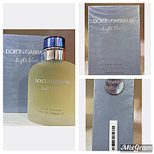Чоловічі парфуми Dolce&Gabbana Light blue men 100ml люкс якості