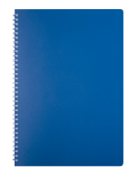 Зошит для записів CLASSIC, А4, 80 л, клітинка, пластикова обкладинка асорті BUROMAX BM2446