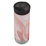 Термокружка Contigo Huron New Couture Snapseal Pink Marble (590 мл), фото 3