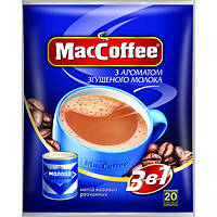 "MacCoffee" 3 в 1 Згущене молоко 20 пакетів