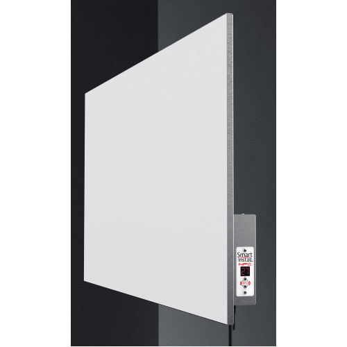 Керамічна панель обігрівач Smart Install Model M55 550 Вт з терморегулятором та  у нержавіючому корпусі без ніжок