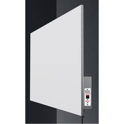 Керамічна панель обігрівач Smart Install Model M55 550 Вт з терморегулятором та у нержавіючому корпусі без ніжок, фото 1