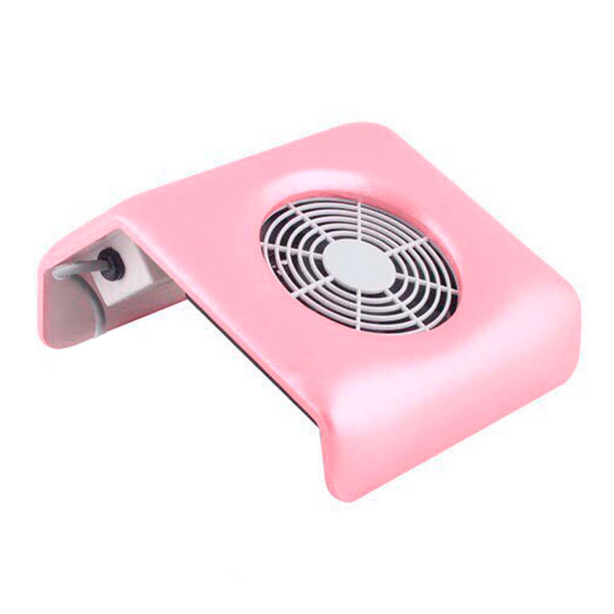Витяжка для манікюру Nail Dust Collector (рожева), 30 Вт