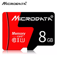 Карта пам'яті, Флешка TF card MicroSD 8GB Class 10 + SD Adapter мікро сд 8 гігабайт для телефону, планшета MICRO-8