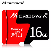 Карта пам'яті, Флешка TF card MicroSD 16GB Class 10 + SD Adapter мікро сд 16 гігабайт для телефону, планшета MICRO-16