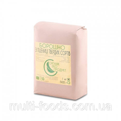 Мука из пшеницы твердых сортов натуральная Organic Eco-Product, 1 кг ...