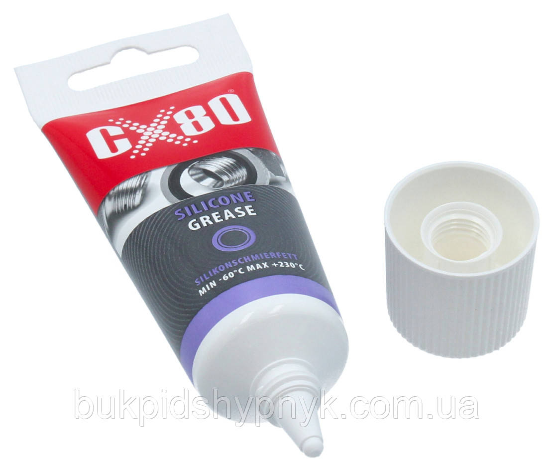 Силіконове мастило для велотренажерів та орбітреків CX80 Silicone Grease (40 г), фото 1
