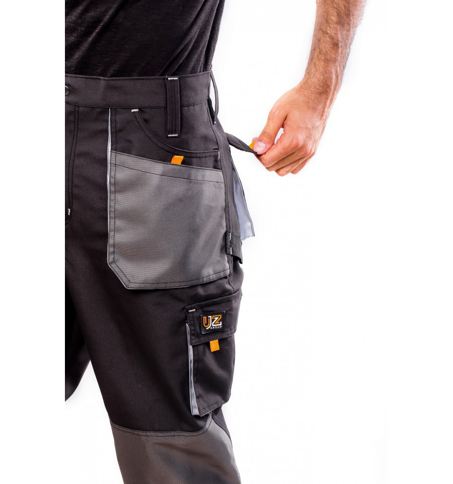 Штани робочі захисні SteelUZ GREY, модель 2019, зріст 170-180 см - фото 2 - id-p1669723993