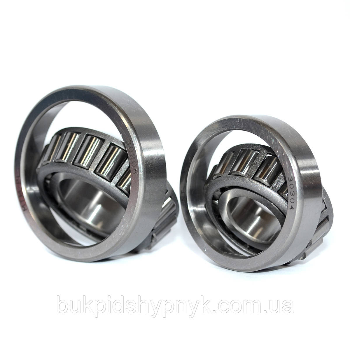 Комплект підшипників передньої ступиці Москвич 412 NT 30206 (7206) та 30304 (7304), фото 1