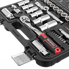 Набір інструментів 3/8", 39 од., Cr-V STORM INTERTOOL ET-8039, фото 6
