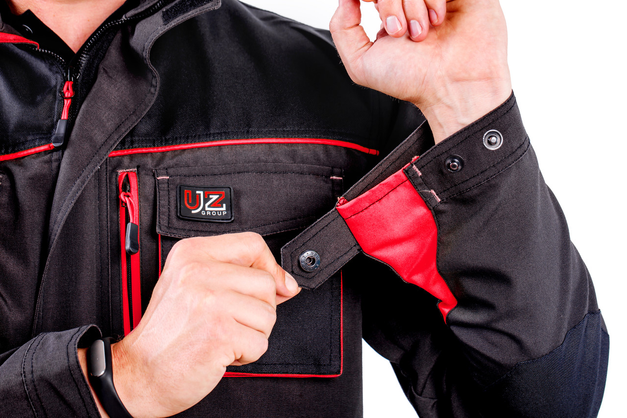 Куртка рабочая SteelUZ RED, модель 2019, рост 180-190 см - фото 2 - id-p1669743947