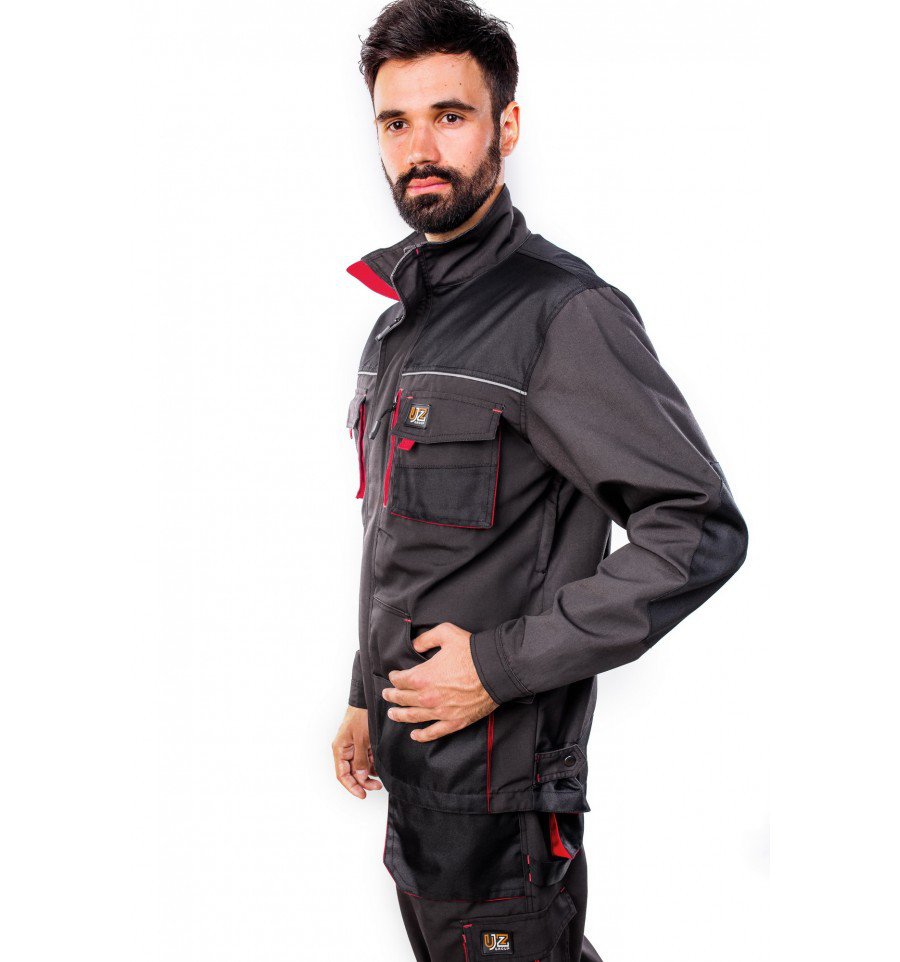 Куртка рабочая SteelUZ RED, модель 2019, рост 180-190 см - фото 4 - id-p1669743947