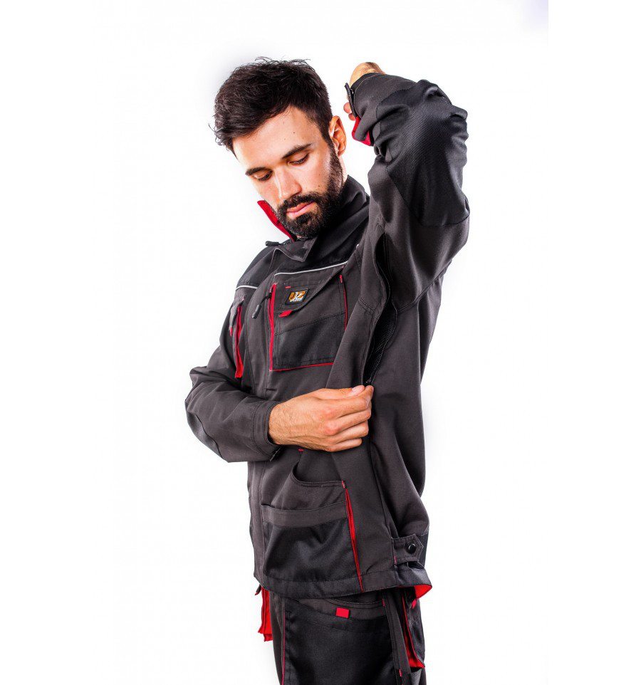 Куртка рабочая SteelUZ RED, модель 2019, рост 180-190 см - фото 5 - id-p1669743947