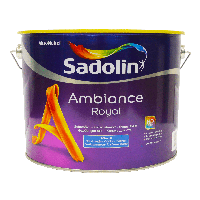 Акрилова фарба Sadolin Ambiance Royal для стін та стелі, біла, BW, 2,5 л