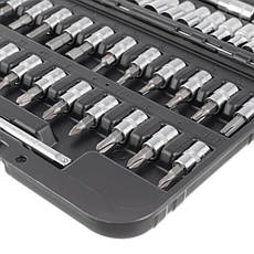 Набір інструментів 1/4 ", 46 од., Cr-V INTERTOOL ET-8046, фото 6