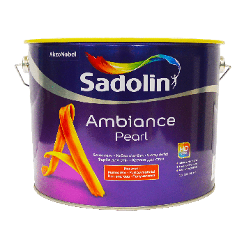 Акрилова фарба Sadolin Ambiance Pearl для стін та стелі, біла, BW, 2,5 л