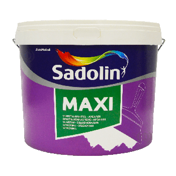 Дрібнозерниста шпаклівка Sadolin Maxi для стін та стелі, біла