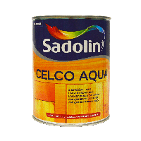 Лак на водній основі Sadolin Celco Aqua для стін та стелі, матовий, безбарвний, BC, 2.5 л