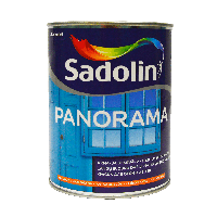 Фарба на водній основі Sadolin Panorama для вікон та дверей, біла, BW, 2.5 л