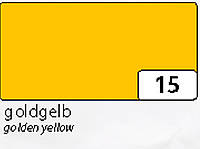 Картон для дизайна Золотисто-жёлтый №15, 300г/м2, Fotokarton Folia