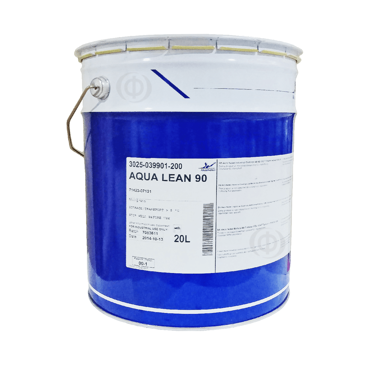 Лак на водній основі AkzoNobel Aqua Lean 90, безбарвний (3025-039901-200), 1 л
