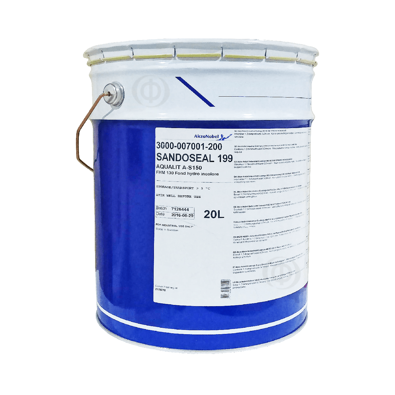 Ґрунт на водній основі AkzoNobel Sandoseal 199, безбарвний (3000-007001-200), 20 л