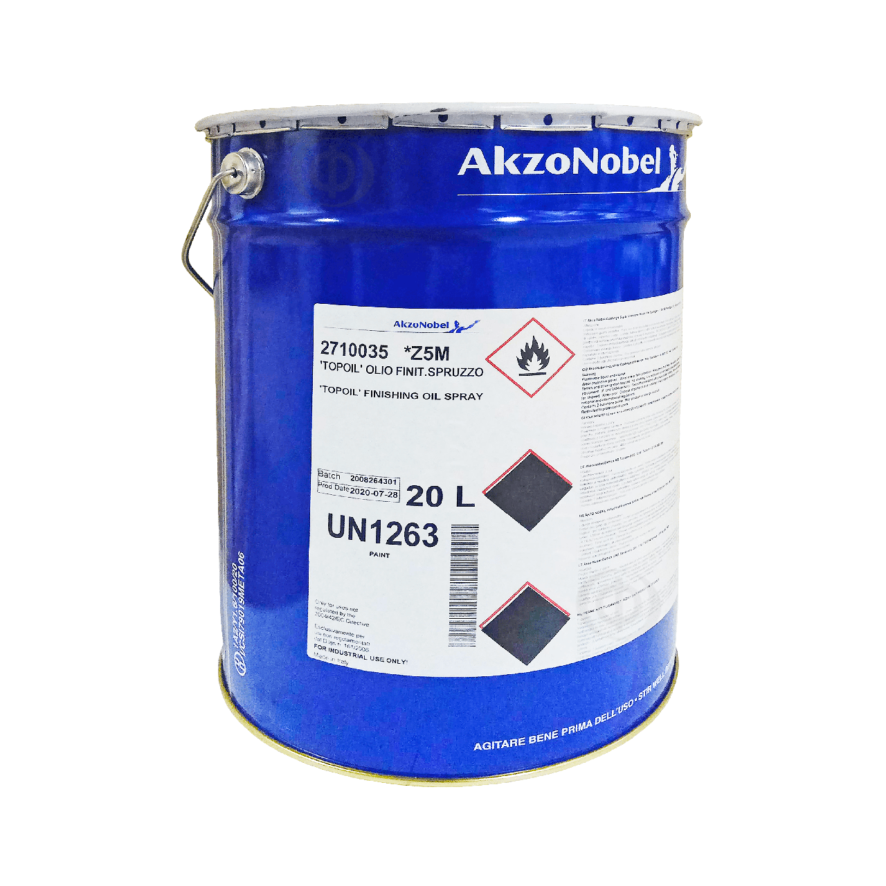 Олія для паркету AkzoNobel TopOil Finishing Oil Spray, безбарвна (2710035), 20 л