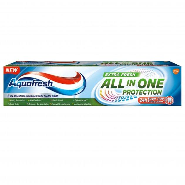 Зубна паста "Екстра свіжість" Aquafresh All in One Protection 100 мл