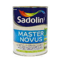 Алкідна фарба Sadolin Master Novus для дерева та металу, напівматова, прозора, BС, 2.33 л