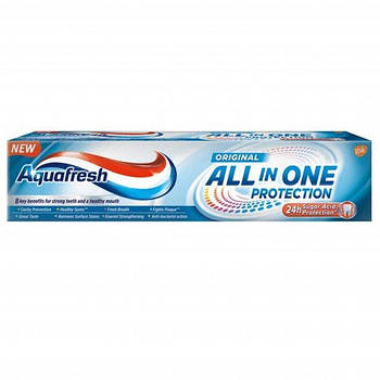 Зубна паста "Захист" Aquafresh All in One Protection 100 мл