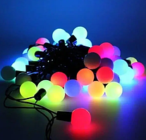 Світлодіодна гірлянда LED Waterproof Light Кульки малі 6 м 40 лампочок арт. 00037