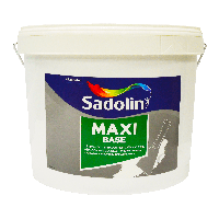 Легка шпаклівка Sadolin Maxi Base для стін та стелі, світло-сіра, 10 л