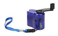 Аварійний зарядний генератор з ручним колінчастим механізмом для мобільних телефонів або цифрових пристроїв