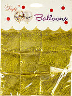 Декор для повітряних кульок золотий №1362-5S(300) КІ