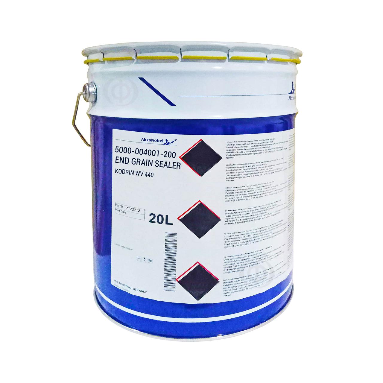 Герметик для поперечних зрізів деревини AkzoNobel END GRAIN SEALER, безбарвний (5000-004001-200), 20 л