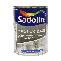 Ґрунтувальна фарба алкідна Sadolin Master Base для стін та стелі, біла, BW, 1 л