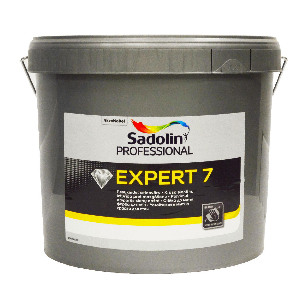 Акрилова фарба Sadolin Expert 7 для стін та стелі, біла, BW, 2,5 л