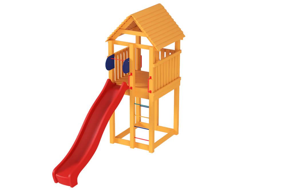 Дитячий ігровий комплекс Милий 450х140 см (Kidigo ТМ)