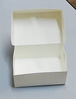 Коробка картонная 180х120х80 мм белая KPM100