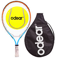 Ракета для великого тенісу дитина на 5-6 років Odear 5508-19 Orange-Blue