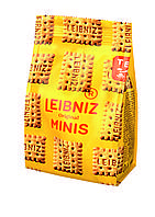 Печенье натуральное масляное сливочное Bahlsen Лейбниц Leibniz minis для детей 100гр 21шт в упаковке