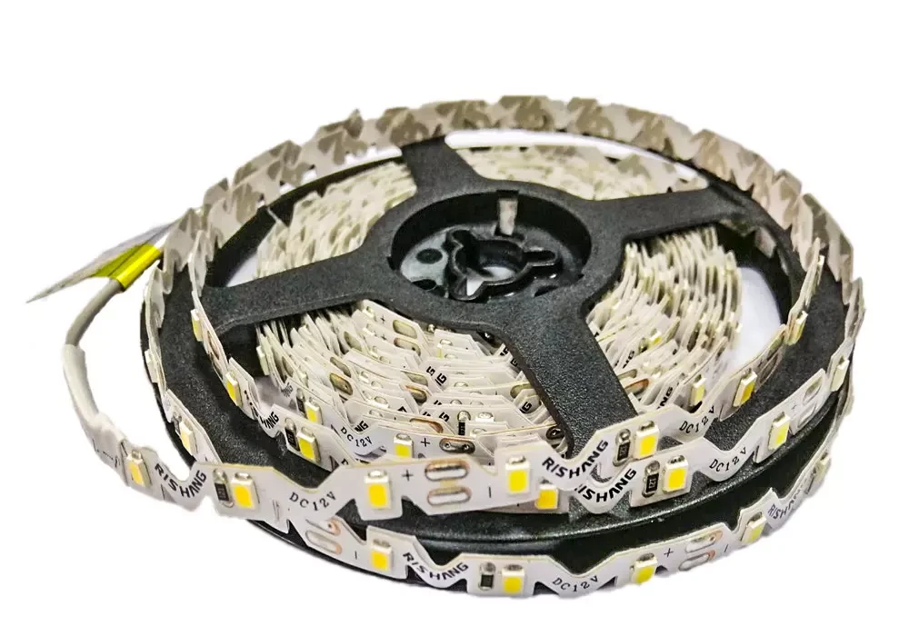 Світлодіодна стрічка S-type, RISHANG, smd3528, 12V, 60 led/m, 6.5W, 480Lm, IP33, 6500K, RN0W60TA-A (13119), фото 1