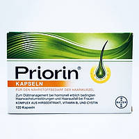 Витамины от выпадения волос Приорин Priorin 120 капсул Германия